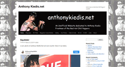 Desktop Screenshot of anthonykiedis.net